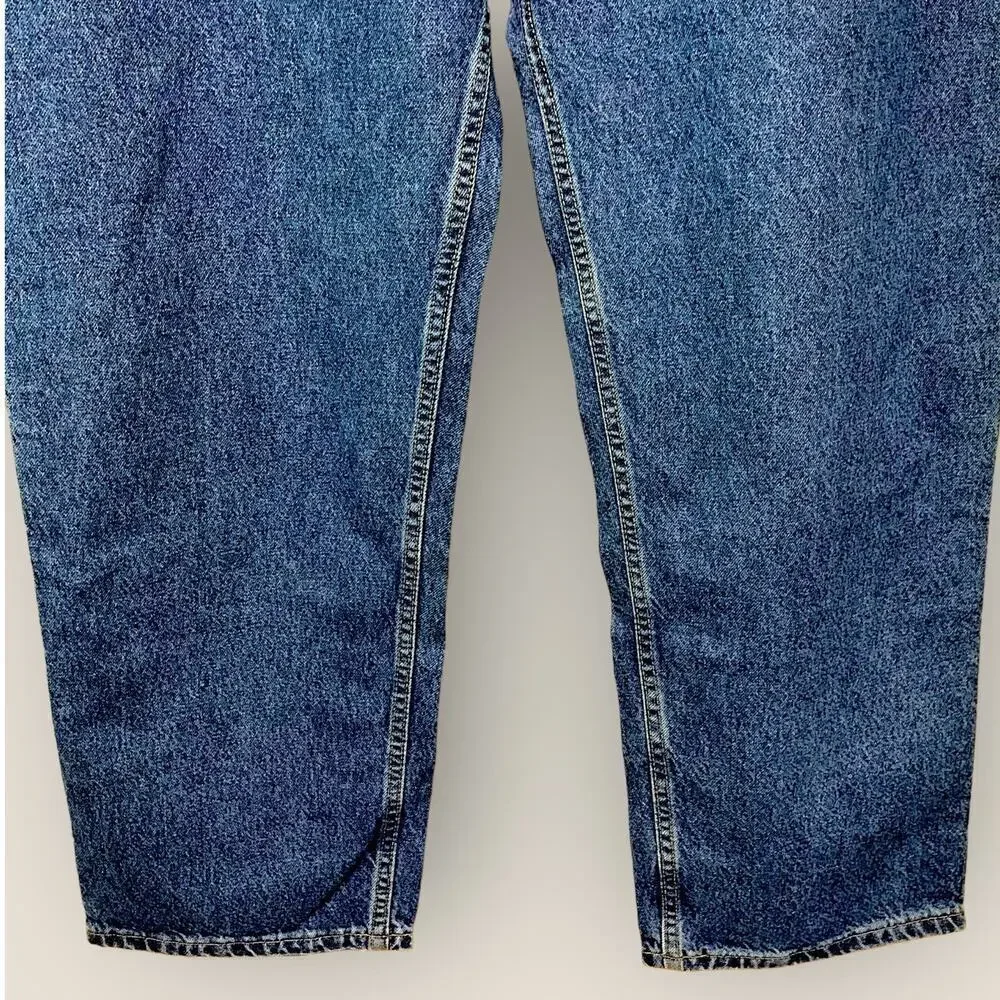 Levi's 540 Vintage 90s Relaxed Fit Tapered Denim Blue Jeans Men Size 50X32 New